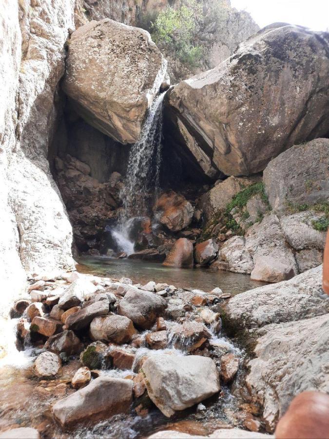 ホテル Зона Отдых Apachi В Горах Чимган エクステリア 写真